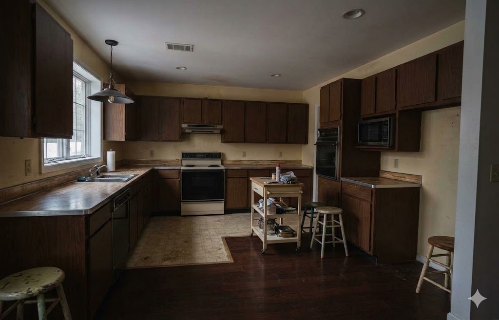 Kitchen before renovation