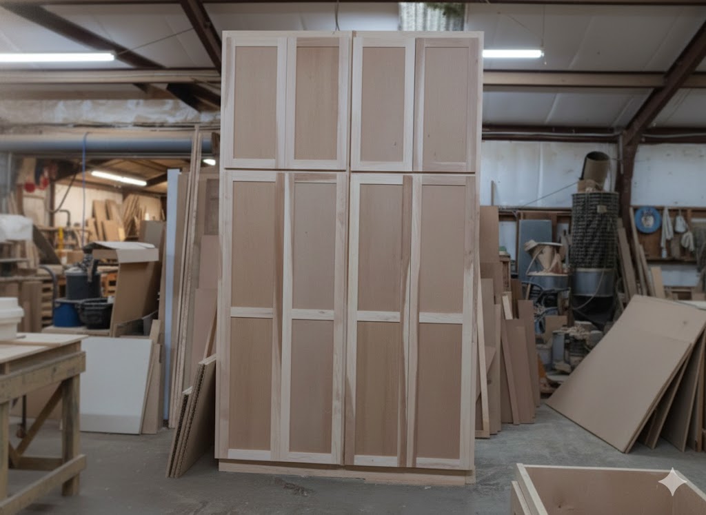 Tall cabinet in shop