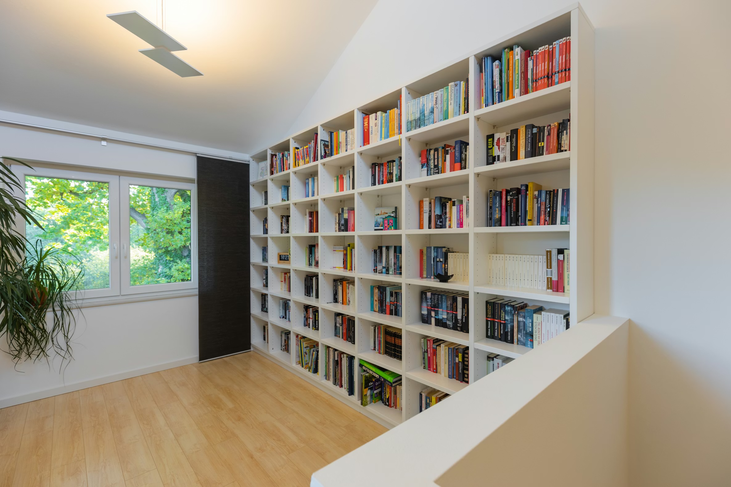 Built-in shelving